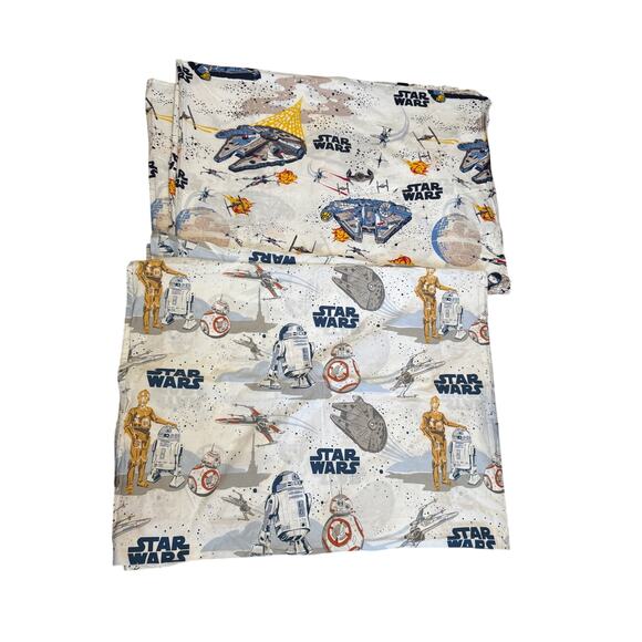 Pottery Barn Kids Star Wars Twin Flat Sheets (Set of 2) - Picture 3 of 4